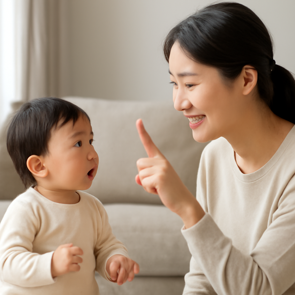 아기언어발달 대표 이미지